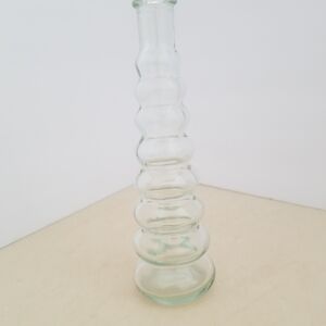 Clear Glass Decorative Vase